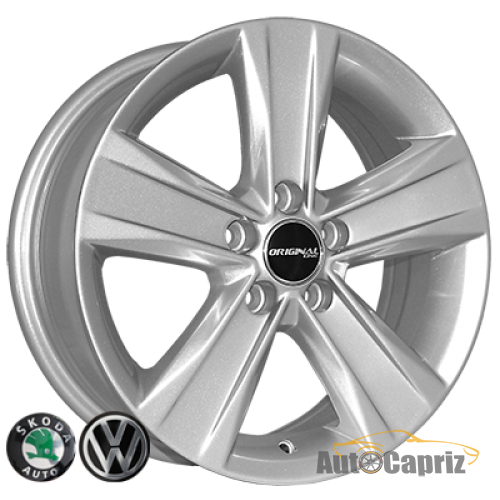 Диски Replica Skoda 5125 S R15 W6.0 PCD5x112 ET38 DIA57.1